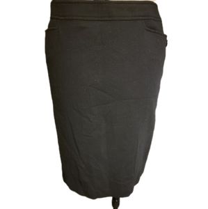 🔖Talbots Wool Blend Pencil Skirt Black Sz 18